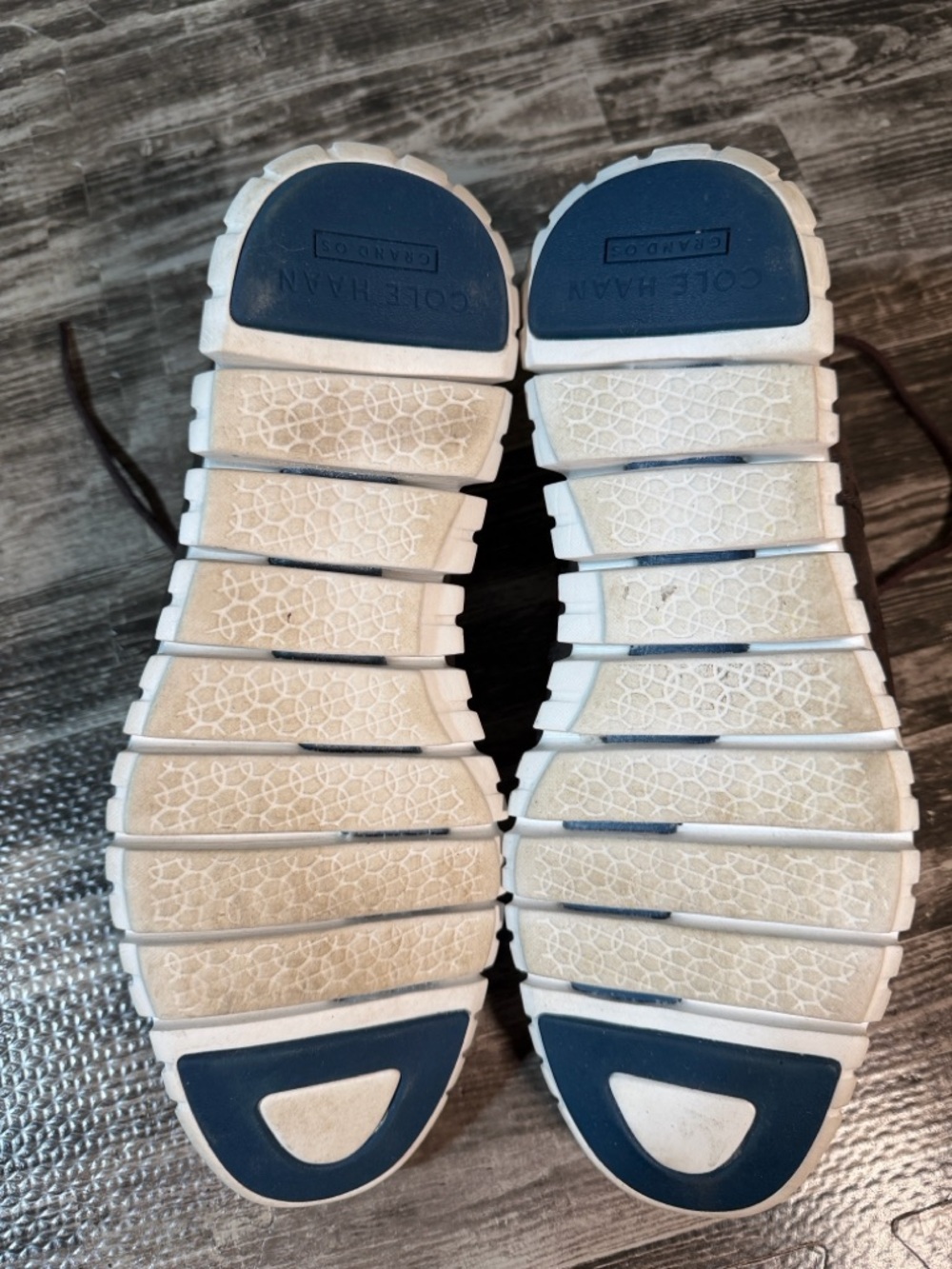 Cole Haan Zerogrand Wingtip Men's Brown Leather Oxford Shoes - Picture 5 of 9